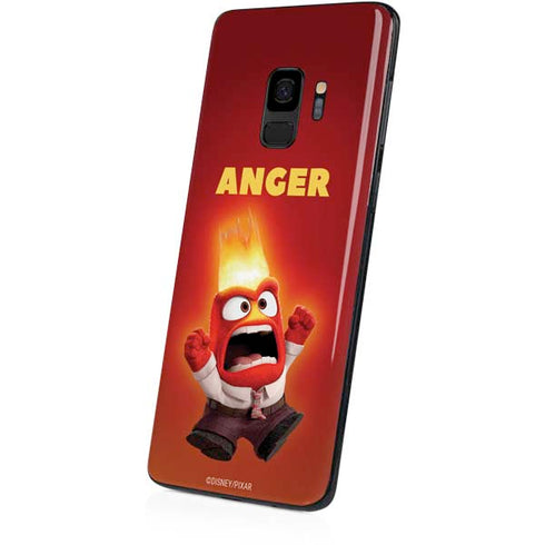 Disney Inside Out Anger Portrait Galaxy S9 Skin
